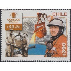 Chile 1690 2005 100 de la Corporación Nacional del Cobre MNH Chile 1690 2005 100 de la Corporación Nacional del Cobre MNH