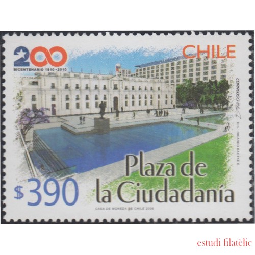 Chile 1717 2006 200 Años de la Plaza de la Ciudadanía MNH