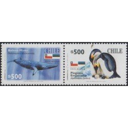 Chile 1728/29 2006 Fauna Antártica MNH Chile 1728/29 2006 Fauna Antártica MNH
