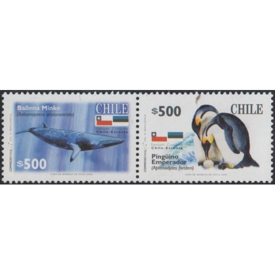Chile 1728/29 2006 Fauna Antártica MNH
