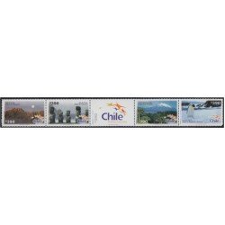 Chile 1737/40 2007 Turismo MNH venut Chile 1737/40 2007 Turismo MNH venut