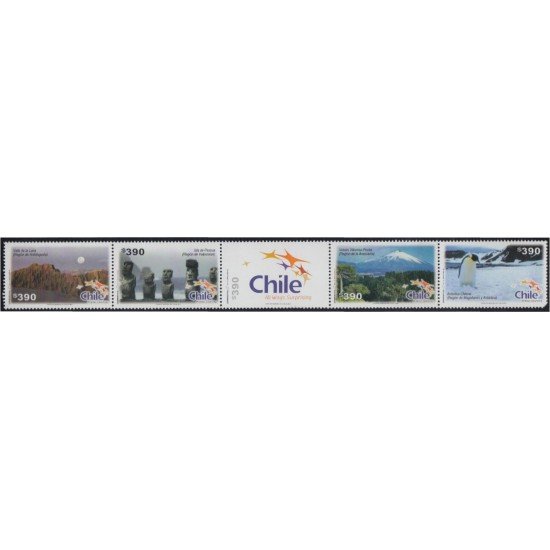 Chile 1737/40 2007 Turismo MNH venut