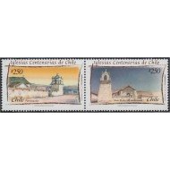 Chile 1741/42 2007 Iglesias Centenerias de Chile MNH