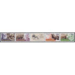 Chile 1743/46 2007 Personalidad Religiosa. Cardenal Raúl de Silva MNH Chile 1743/46 2007 Personalidad Religiosa. Cardenal Raúl de Silva MNH