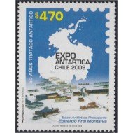 Chile 1883 2009 50 Años del Tratado Antártico  MNH