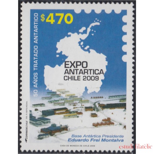 Chile 1883 2009 50 Años del Tratado Antártico  MNH