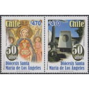 Chile 1904/05 2009 50 Años de la Diocesi Santa Maria de los Angeles  MNH