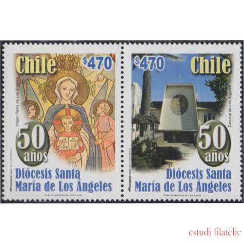 Chile 1904/05 2009 50 Años de la Diocesi Santa Maria de los Angeles  MNH