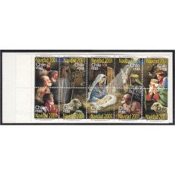 Chile C1615 2001 Navidad Christmas carnet MNH Chile C1615 2001 Navidad Christmas carnet MNH