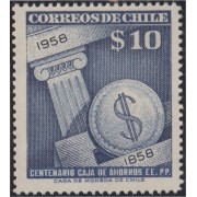 Chile 274 1958 Caja de Ahorros MNH