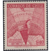 Chile 275 1958 Año geofísico Internacional MNH