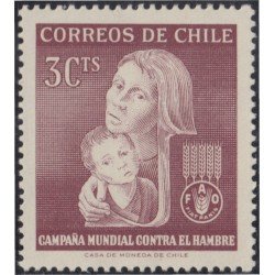 Chile 299 1963 Cruz Roja MNH Chile 299 1963 Cruz Roja MNH