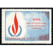 Chile 340 1969 Derechos del hombre MNH