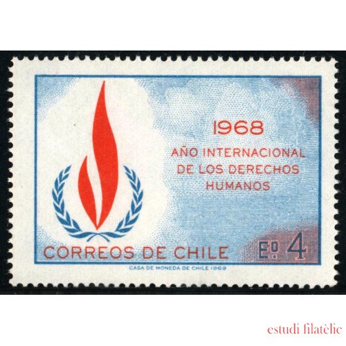 Chile 340 1969 Derechos del hombre MNH