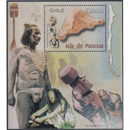 Chile HB 67 2001 Isla de Pascua MNH Chile HB 67 2001 Isla de Pascua MNH