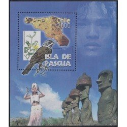 Chile HB 70 2002 Isla de Pascua. Flora y Fauna MNH Chile HB 70 2002 Isla de Pascua. Flora y Fauna MNH