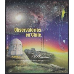 Chile HB 71 2002 Observatorios MNH Chile HB 71 2002 Observatorios MNH
