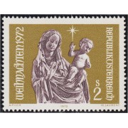 Österreich Austria 1234 1972 Virgen de Inzersdorf (Alta Austria) MNH