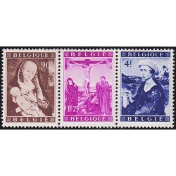 Bélgica 795/97 1949 Obras culturales Cuadros de Rogier de la Pasture MNH Bélgica 795/97 1949 Obras culturales Cuadros de Rogier de la Pasture MNH
