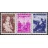 Bélgica 795/97 1949 Obras culturales Cuadros de Rogier de la Pasture MNH