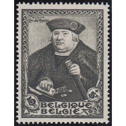 Bélgica 410 1935 Príncipe Francisco de Tassis MH Bélgica 410 1935 Príncipe Francisco de Tassis MH