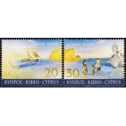 Chipre 1043/44 2004 Europa Las vacaciones MNH