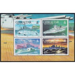 Gibraltar HB 18 1994 Navíos de Guerra MNH