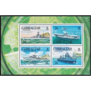 Gibraltar HB 17 1993 Navíos de Guerra MNH