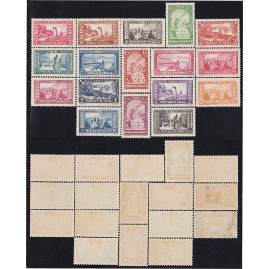 Monaco 119/34 1933/37 Paisajes del principado de Mónaco MH