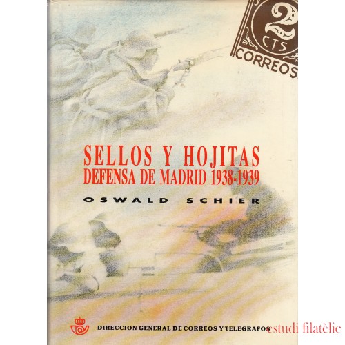 Catálogo España Sellos y Hojitas Defensa de Madrid 1938-1939 Ed. 1991 