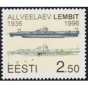 Estonia 278 1996 60 aniversario de la puesta en marcha del submarino Lembit MNH