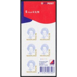 Holanda 1888 2002 Reina Beatriz MNH en carnet Holanda 1888 2002 Reina Beatriz MNH en carnet