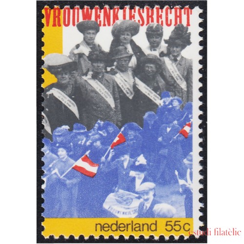 Holanda 1115 1979 60 Aniversario del voto femenino en Holanda MNH