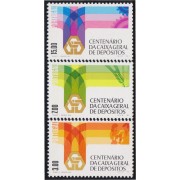 Portugal 1312/14 1976 Centenario de la caja general de depósitos MNH