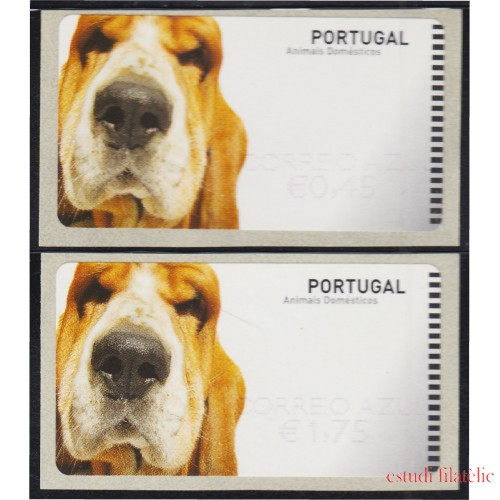 Portugal Atms 2005 SMD Fauna Animales de compañía Perro Dog 2v D-65