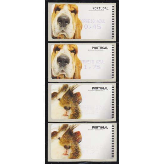 Portugal Atms 2005 Amiel Fauna Animales de compañía Perro Dog 5v D-63 Portugal Atms 2005 Amiel Fauna Animales de compañía Perro Dog 5v D-63