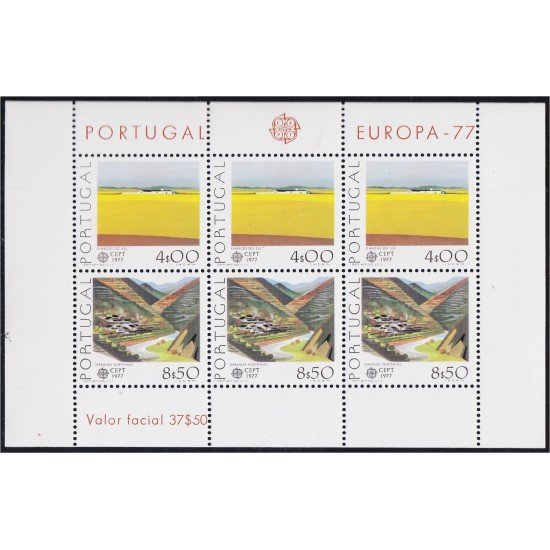 Portugal HB 20 1977 Europa Cept MNH Portugal HB 20 1977 Europa Cept MNH