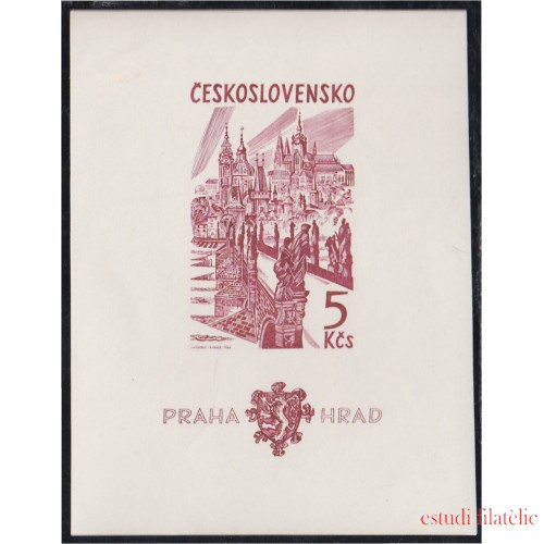 Checoslovaquía HB 24 1964 Milenario del castillo de Praga MH