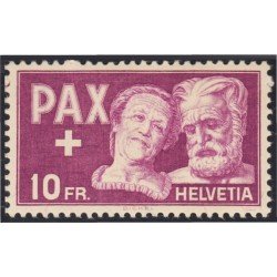 Suiza Switzerland 417 1945 Serie la Paz Pareja MH Suiza Switzerland 417 1945 Serie la Paz Pareja MH