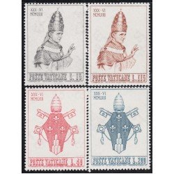 Vaticano 383/86 1963 Coronación de Pablo VI MNH Vaticano 383/86 1963 Coronación de Pablo VI MNH