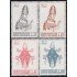 Vaticano 383/86 1963 Coronación de Pablo VI MNH