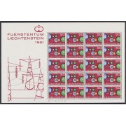 Liechtenstein 364 1961 Minihojita Europa MNH
