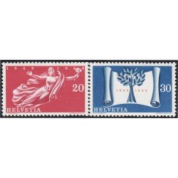 Suiza Switzerland 455/56 1948 Centenario del actual Estado Confederal MH Suiza Switzerland 455/56 1948 Centenario del actual Estado Confederal MH