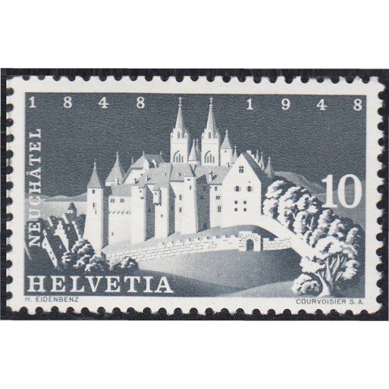 Suiza Switzerland 454 1948 Centenario de la revolución de Neuchâtel MH Suiza Switzerland 454 1948 Centenario de la revolución de Neuchâtel MH