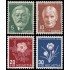 Suiza Switzerland 423/26 1945 Pro juventud Ludwin Forrer i Susanna Orelli Flores Flowers MNH