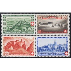 Suiza Switzerland 395/98 1944 Fiesta Nacional MH Suiza Switzerland 395/98 1944 Fiesta Nacional MH