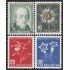 Suiza Switzerland 388/91 1943 Pro juventud M. Fellenberg Flores Flowers MH