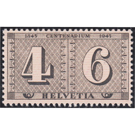 Suiza Switzerland 384 1943 Centenario del sello de Zurich MH Suiza Switzerland 384 1943 Centenario del sello de Zurich MH