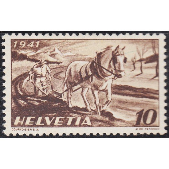 Suiza Switzerland 367 1941 Propaganda para la agricultura MH Suiza Switzerland 367 1941 Propaganda para la agricultura MH
