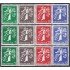 Suiza Switzerland 329/40 1939 Apertura de la Exposición de Zurich MNH